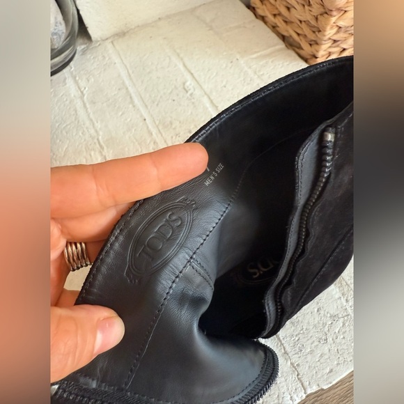 Tod's Suede Chelsea Suede Boots Size 7(U.S. 8) - Picture 8 of 9